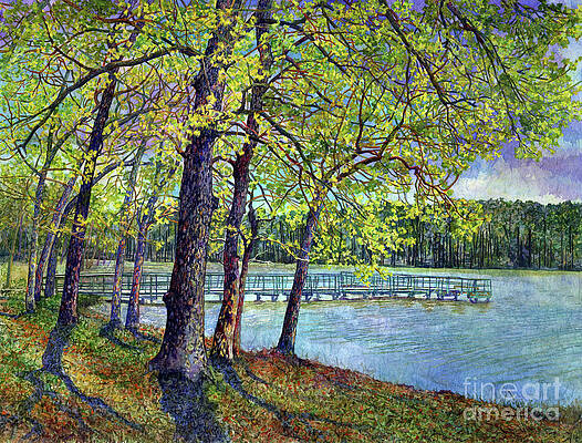 Lake Raven in Spring, Huntsville State Park